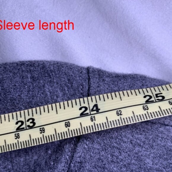 Zip-up Grey Fuzzy Jacket - Picture 9 of 10